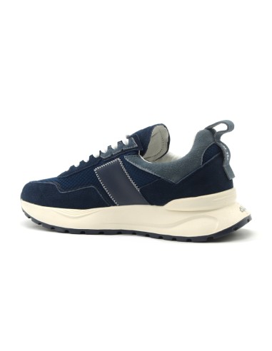 Zapatillas deportivas con cordones para hombre de 4US By Paciotti en ante y tela.