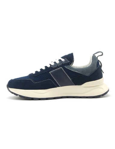 4US By Paciotti Herren-Sneaker zum Schnüren aus Wildleder und Stoff