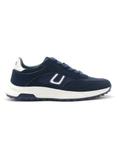 4US By Paciotti Herren-Sneaker zum Schnüren aus Wildleder und Stoff