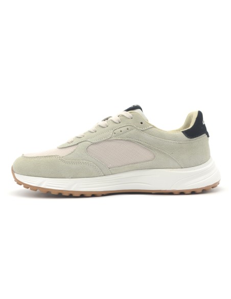 4US By Paciotti sneaker stringata uomo in camoscio e tessuto