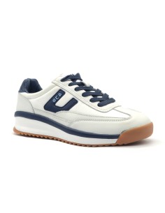 Zapatillas deportivas con cordones para hombre de 4US By Paciotti en piel y nailon. 2