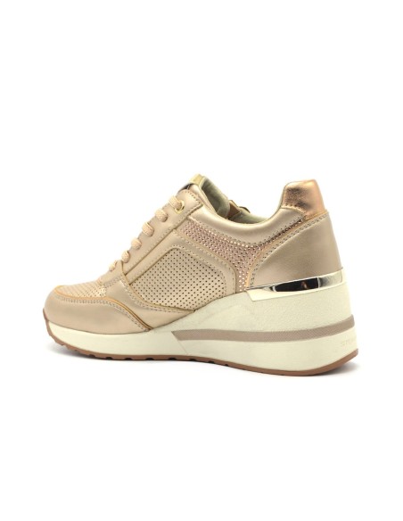 Stonefly Mina 1 Damen-Sneaker zum Schnüren aus laminiertem Leder