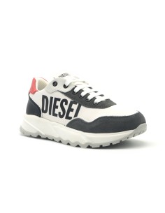 Diesel modello Runlog sneaker stringata ragazzo in camoscio 2