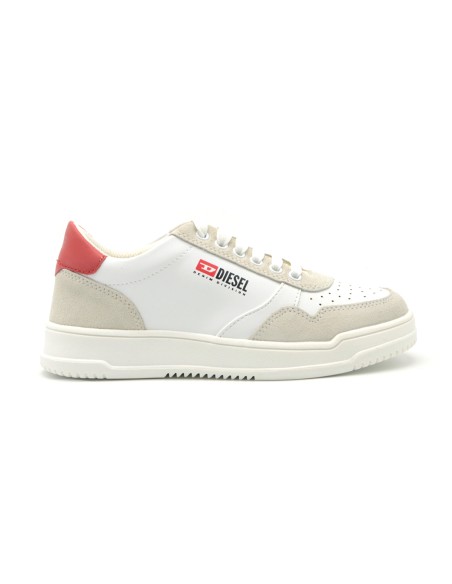 Diesel Cascoun Modell, Schnürschuh aus Leder für Jungen