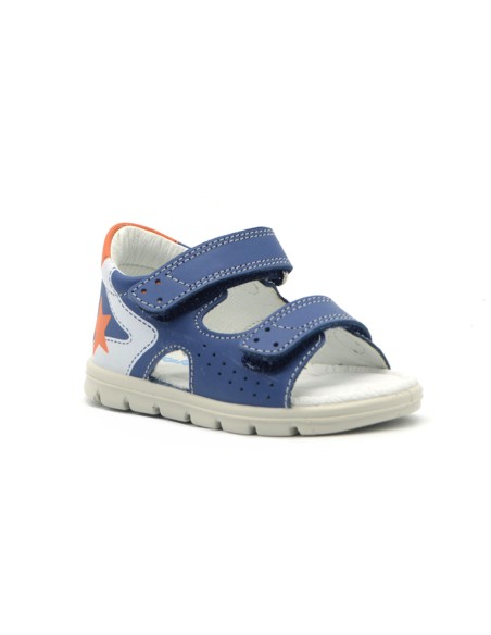 Sandalia de piel modelo Falcotto Fubbi, ideal para niños.