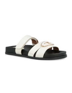 Sandalias tipo chancla Guardiani modelo Nora con velcro para mujer. 2