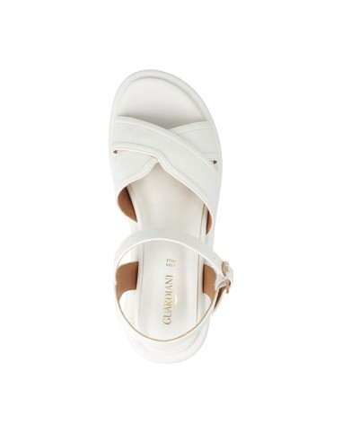 Sandalias de cuña Guardiani Erice Cross para mujer