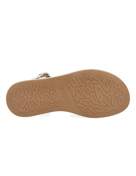 Guardiani Erice Cross women's wedge sandal