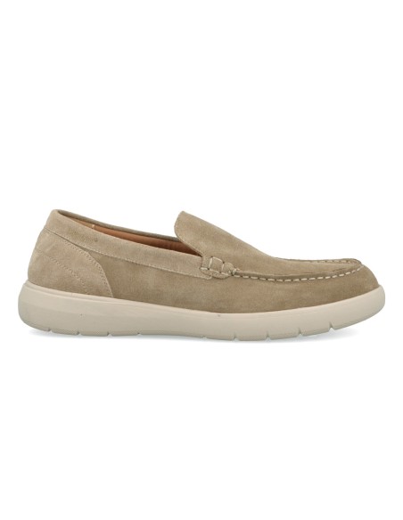 Stucky Moc model imprints, men's sports moccasin