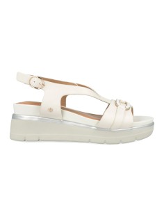 Impronte modello Agata Buckle sandalo donna in nappa