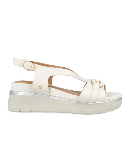 Impronte Agata Buckle Damensandale aus Nappaleder