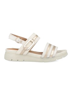 Sandale en cuir pour femme Impronte, modèle Lucia Buckle