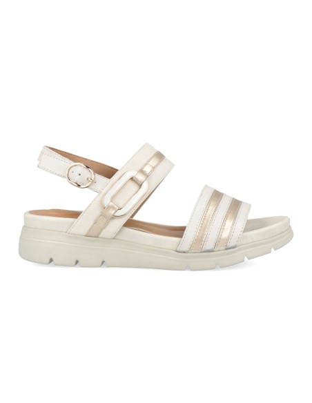 Impronte modello Lucia Buckle sandalo donna in pelle