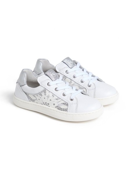 Zapatillas con cordones Nero Giardini Made in Italy para niñas