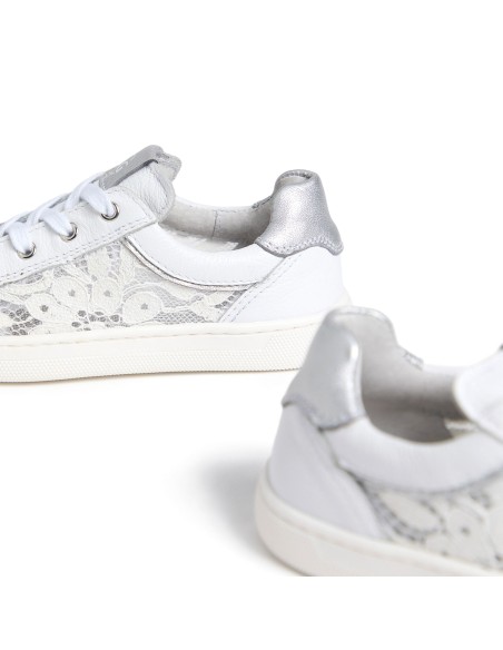 Zapatillas con cordones Nero Giardini Made in Italy para niñas