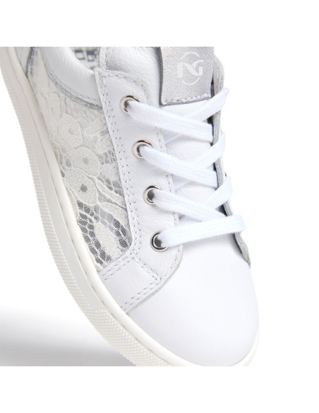 Nero Giardini lace-up sneaker Made in Italy for girls