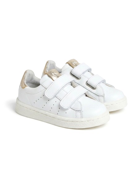 Zapatillas de piel Nero Giardini Made in Italy para niña