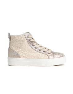 Nero Giardini sneaker alta Made in Italy ragazza in pelle