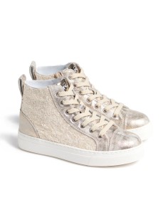 Nero Giardini High-Top-Sneaker, hergestellt in Italien, für Mädchen aus Leder 2