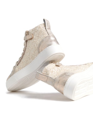 Nero Giardini High-Top-Sneaker, hergestellt in Italien, für Mädchen aus Leder