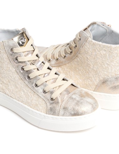 Nero Giardini High-Top-Sneaker, hergestellt in Italien, für Mädchen aus Leder