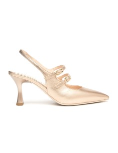Nero Giardini slingback elegante Made in Italy donna in pelle