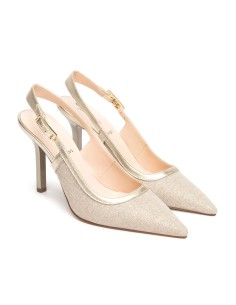 Elegante zapato de tacón con tira trasera de Nero Giardini, fabricado en Italia para mujer. 2
