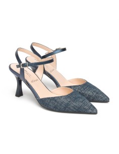 Nero Giardini elegant slingback shoes for women in lurex, Made in Italy 2
