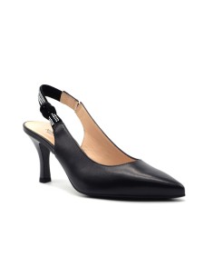 Nero Giardini elegant slingback Made in Italy in leather 2