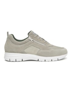 Nero Giardini Herren-Sneaker aus Wildleder und Stoff, hergestellt in Italien