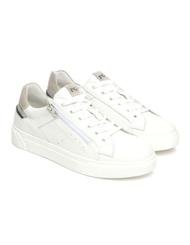Nero Giardini Herren-Schnürsneaker, hergestellt in Italien aus Leder