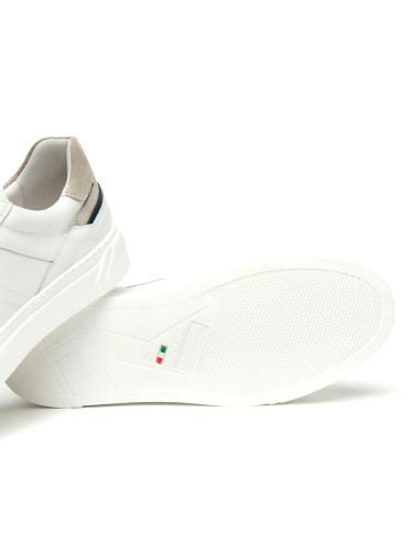 Nero Giardini Herren-Schnürsneaker, hergestellt in Italien aus Leder