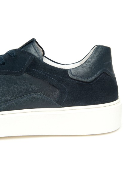 Baskets montantes à lacets pour homme Nero Giardini, fabriquées en Italie en cuir