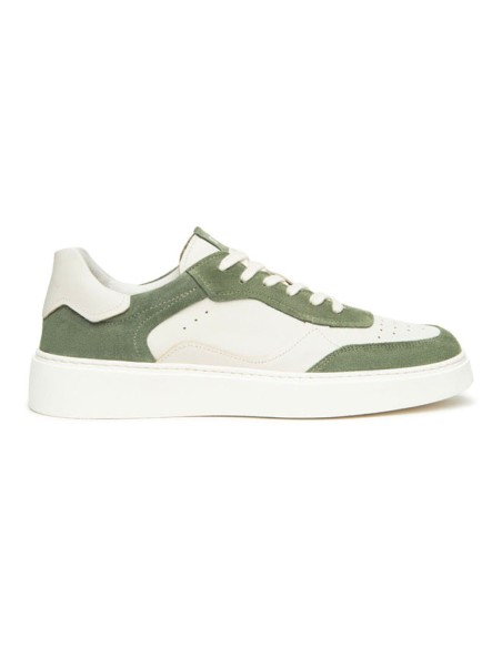 Nero Giardini Herren-Schnürsneaker, hergestellt in Italien aus Leder