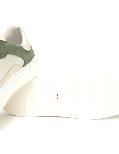 Nero Giardini Herren-Schnürsneaker, hergestellt in Italien aus Leder
