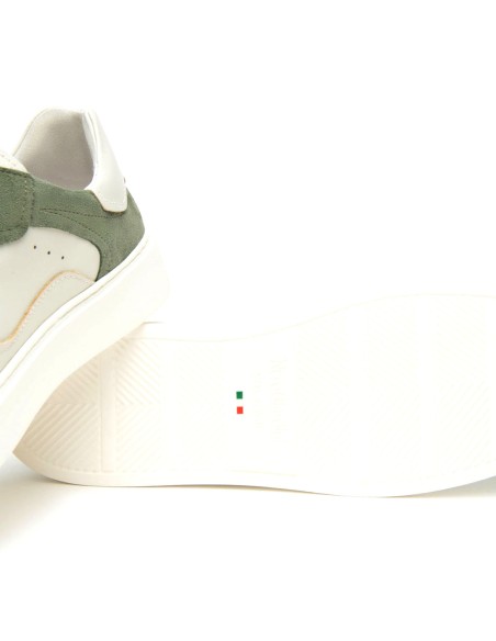 Nero Giardini men's lace-up sneaker Made in Italy in leather