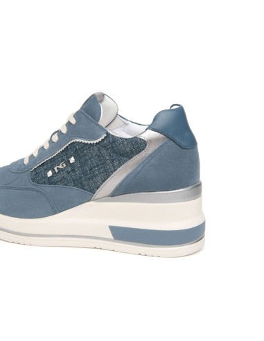 Nero Giardini women's leather lace-up sneaker Made in Italy