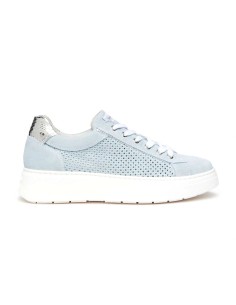 Nero Giardini Damen-Sneaker aus Leder mit Schnürung, hergestellt in Italien
