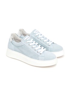 Nero Giardini women's leather lace-up sneaker Made in Italy 2