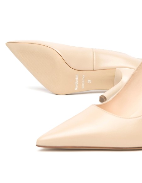 Nero Giardini décolleté Made in Italy donna in nappa