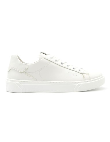 Zapatillas deportivas con cordones para hombre Nero Giardini. Fabricadas en Italia en piel.