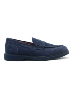 Mocassin décontracté Nero Giardini fabriqué en Italie pour homme en daim