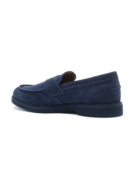 Nero Giardini casual moccasin made in Italy for men in suede