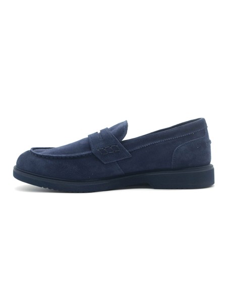 Nero Giardini casual moccasin made in Italy for men in suede