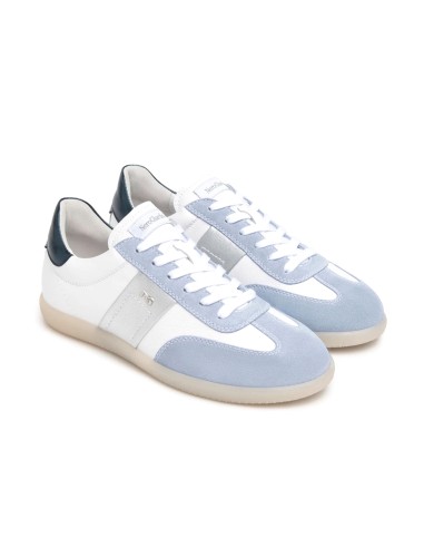 Nero Giardini sneaker bassa in pelle e camoscio