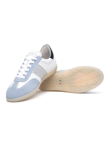 Nero Giardini sneaker bassa in pelle e camoscio