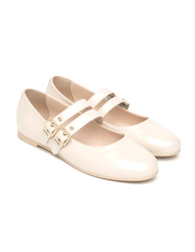 Nero Giardini ballerina in pelle lucida