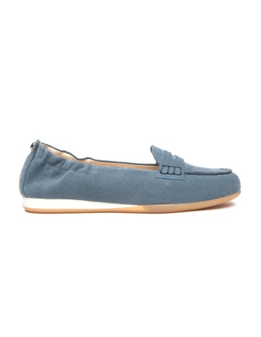 Nero Giardini mocassino sportivo in camoscio
