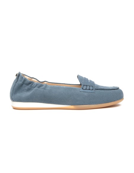 Nero Giardini mocassino sportivo in camoscio