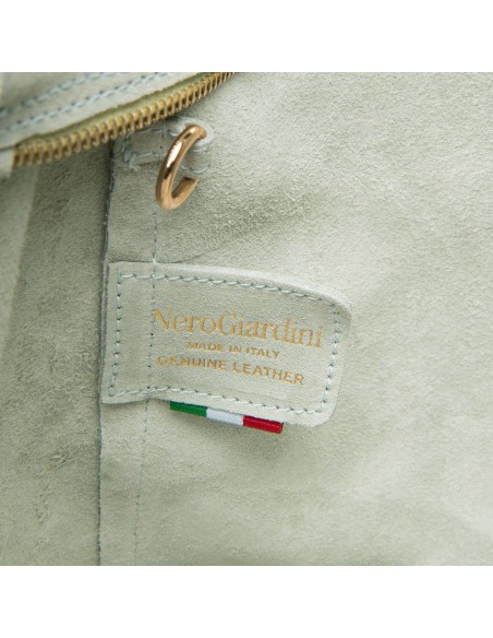 Nero Giardini borsa a spalla in camoscio